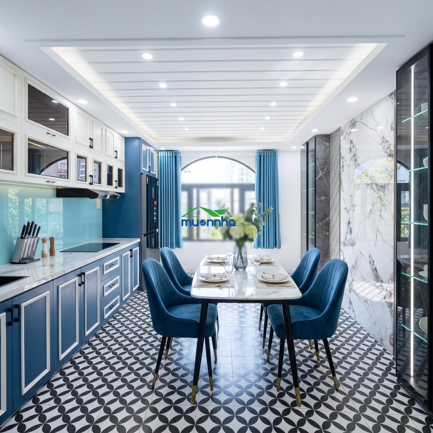 Bán nhà quang trung gò vấp 44m², nhà mới 5 tầng, 3 phòng ngủ, sân thượng, giá 7,35 tỷ - 2