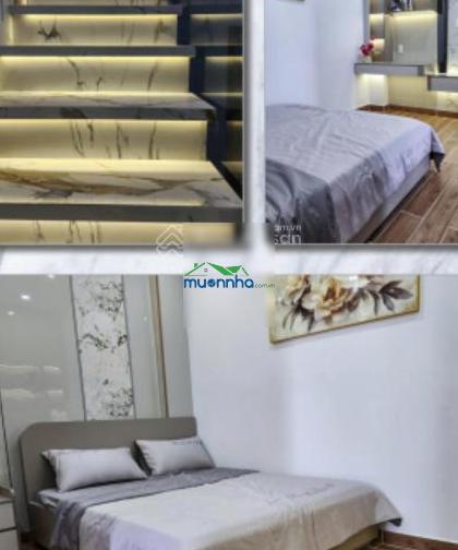 Tân bình nhà đẹp tone xám trắng sang 4pn khép kín - 4