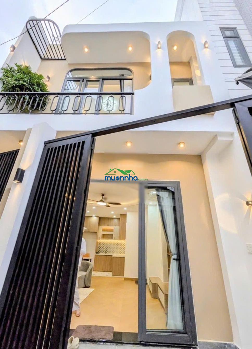 Nhà mới nguyễn văn đậu - gần đh văn lang - 45m2 - sát hxh thông - ngang 5m - hẻm nhựa sạch - 2