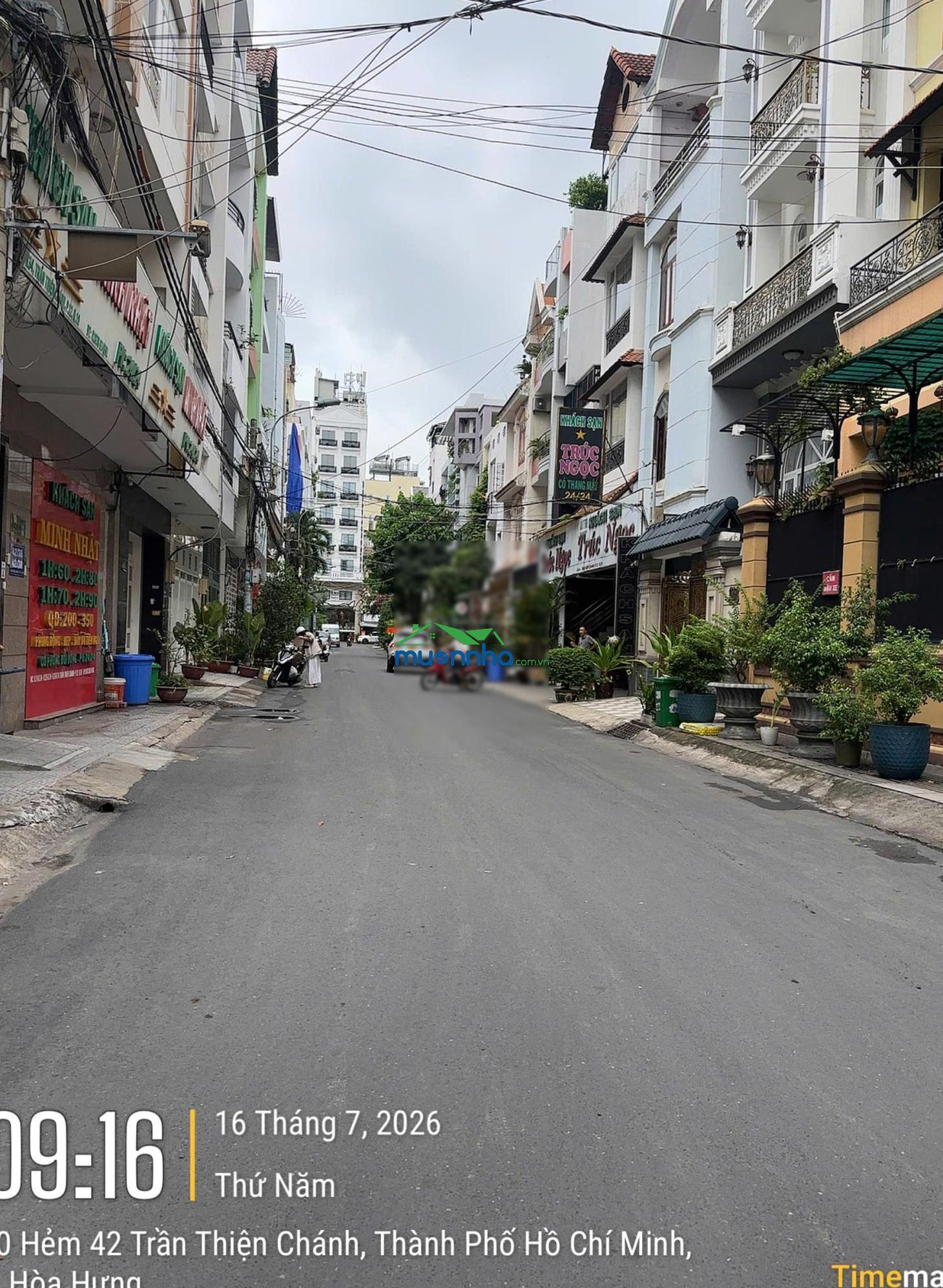 Bán nhà hẻm xe hơi trần thiện chánh, ngay vạn hạnh mall, p12 quận 10. 5 tầng,dt 5x16m,giá 19.8 tỷ