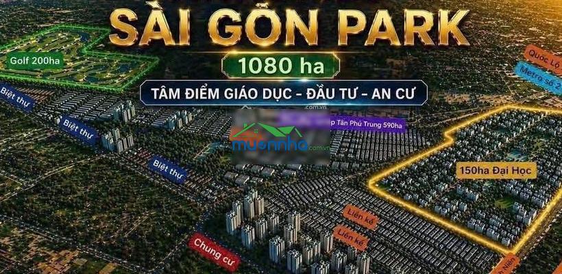 Giỏ hàng độc quyền vinhomes hoc hocmon căn góc 2 mặt tiền 42m, view kênh, giá 9tỷ280tr ngay vincom