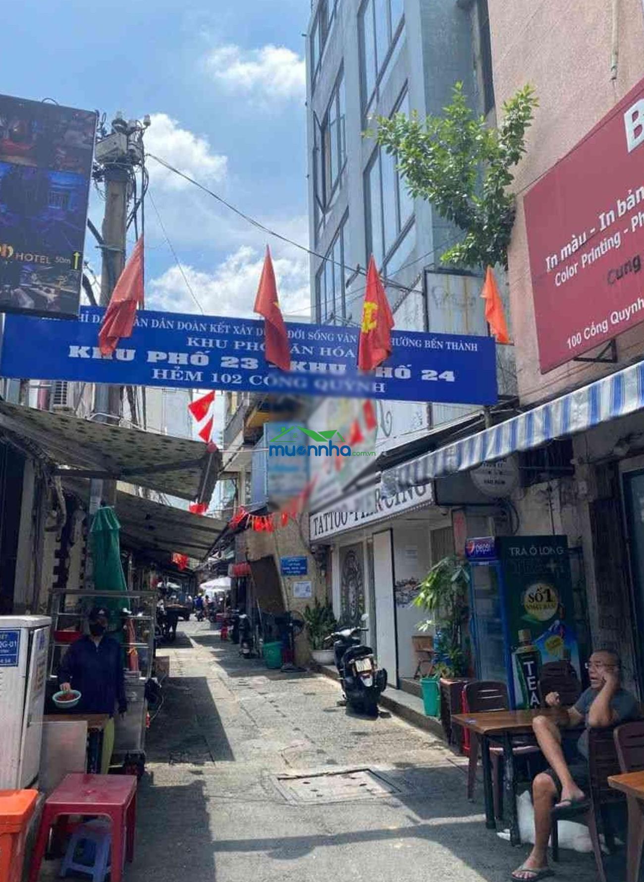 9 tỷ 800 - 60m2 - ngang 5.1 - hẻm xe hơi - cống quỳnh q1 - 3