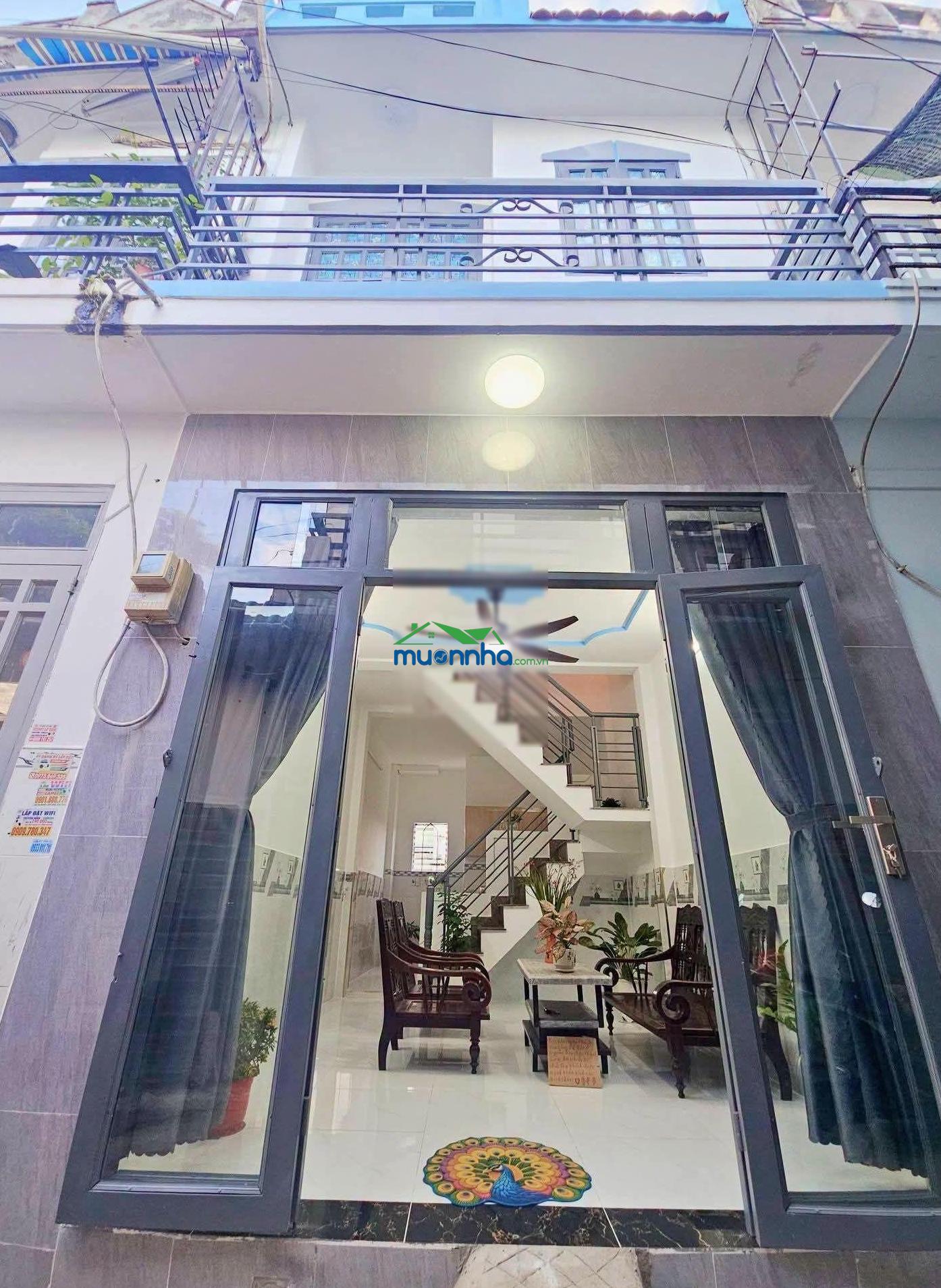 1,3 tỷ - nhà đúc 1 trệt 1 lầu mới đẹp gần trường nguyễn hữu tiến - đông thạnh - 4