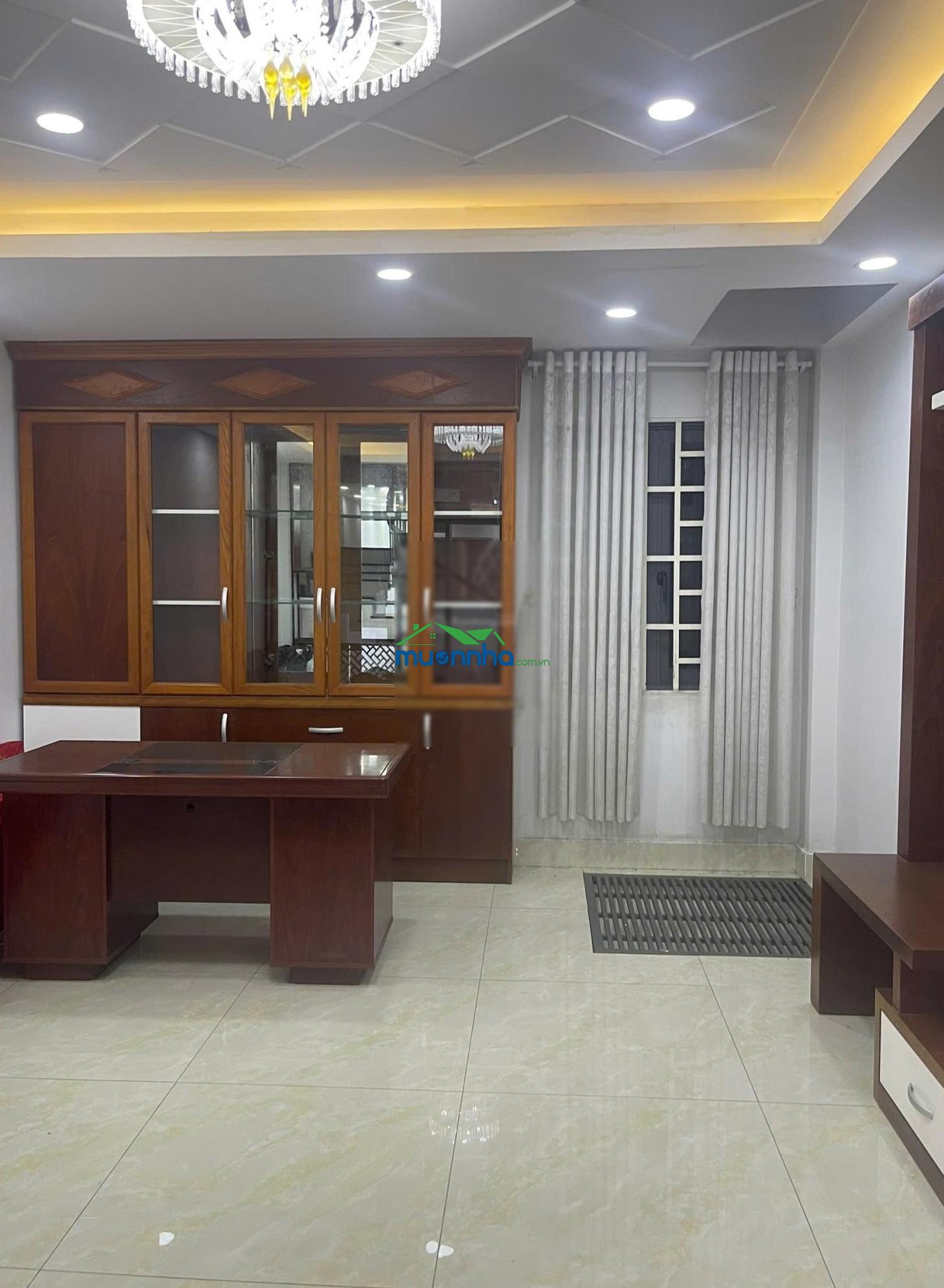 Bán nhà hẻm 1 trục xe ô tô nguyễn văn dung - phường 6 - gò vấp 5 tầng, dt 4x15m