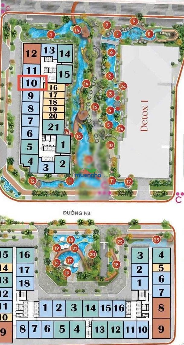 Dự án monrei saigon (thành phố nước thuỷ liệu) - 4