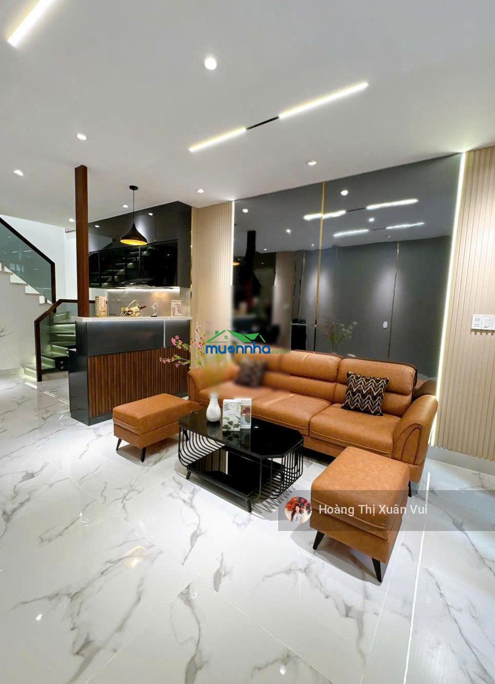 Nhà phan văn trị, p. an nhơn, nh 5,6m dài 17m, 2 tấm, giá 10,99 tỷ, hđ 15tr, ngay st emart - 2