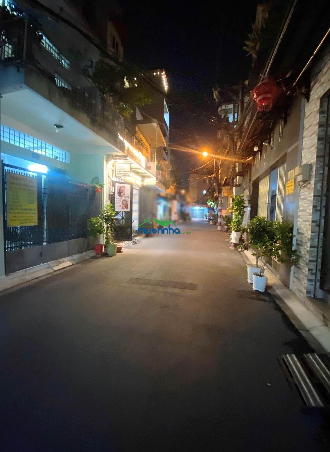 Hẻm xe hơi lê hồng phong, cách 50m ra mặt tiền, thông chợ hồ thị kỷ, sẵn 5 tầng vừa ở vừa cho thuê