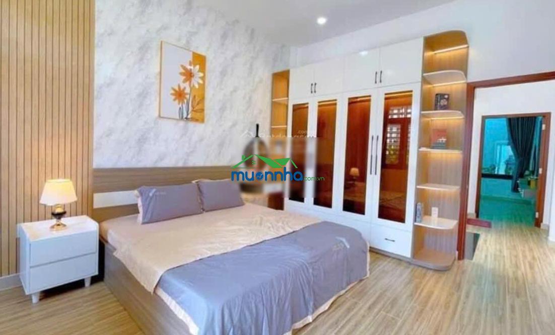 Nhà mặt tiền kinh doanh 10x22m- giá 950 triệu-ngay chợ phú lạc - sổ hồng riêng - đang cho thuê 25tr - 3