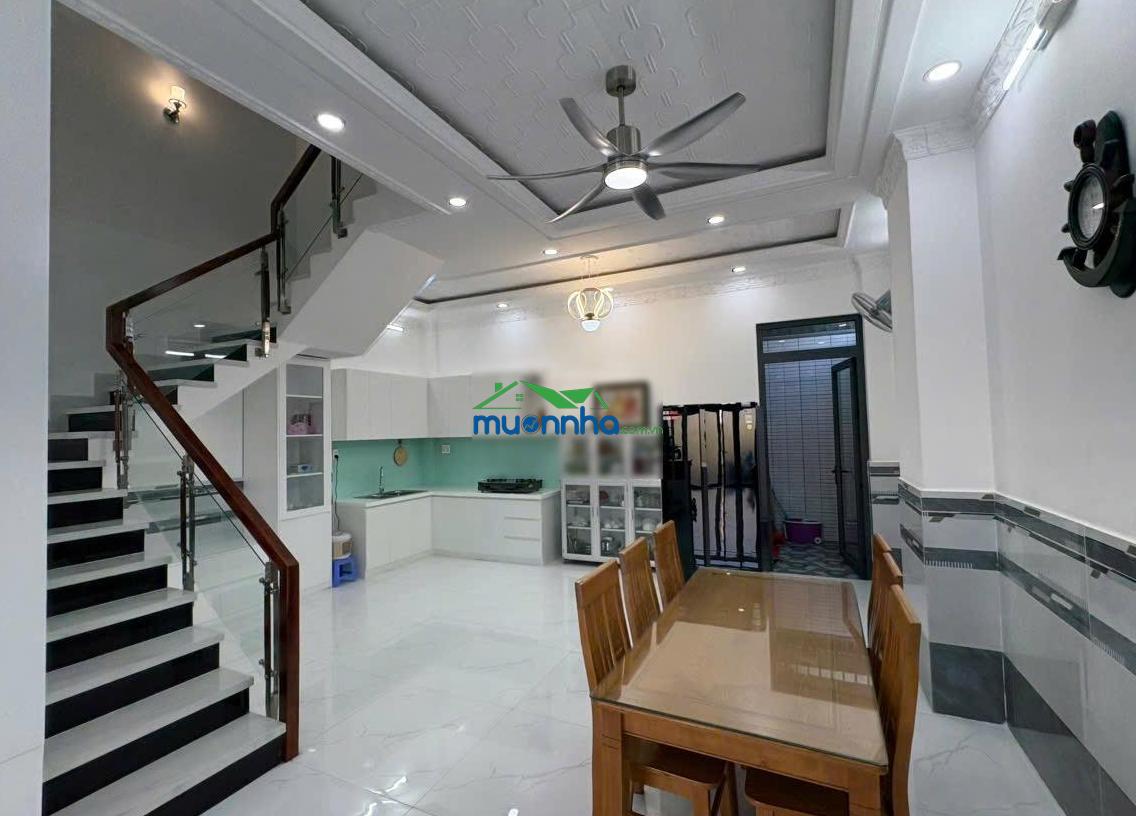 Bán gấp nhà mới 1 trệt 3 lầu kdc phước kiển, nhà bè, nhà mới đẹp, phong thủy tốt, full nội thất - 2