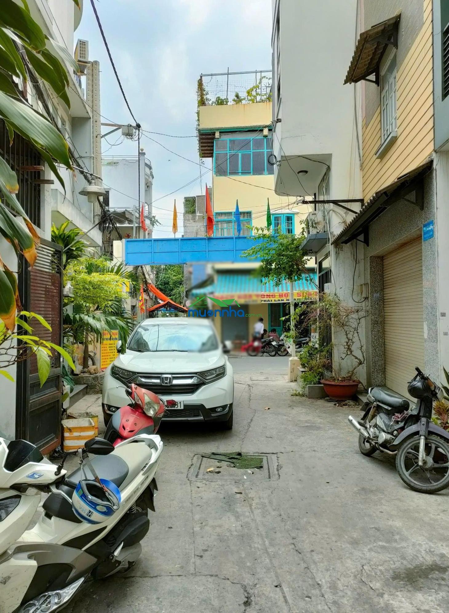 2mt hẻm 5m tân hương (4x14m nở hậu 4.2m) 1 lầu. cách mặt tiền 10m