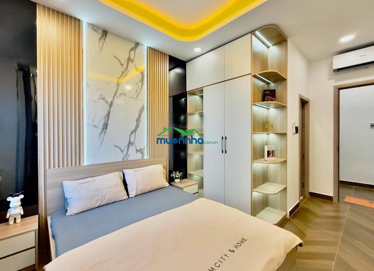 Lê văn duyệt, phường gia định giáp quận 1 nhà 4 tầng full nội thất hẻm thông sd 115m - 2