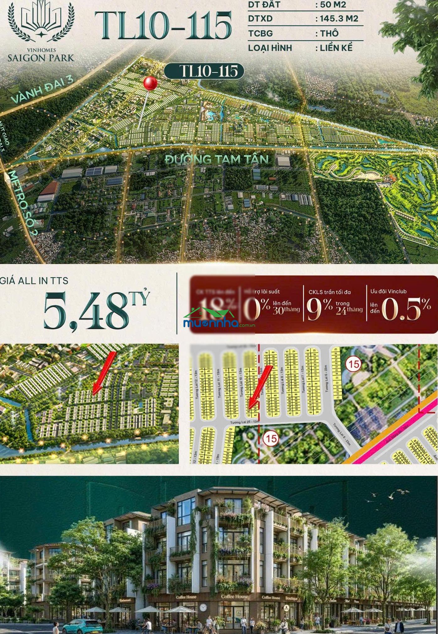 Nhà phố liền kề vinhomes hóc môn, xây dựng 145m2. giá full 5 tỷ 480tr. lh: 0394 000 *** oanh - 3