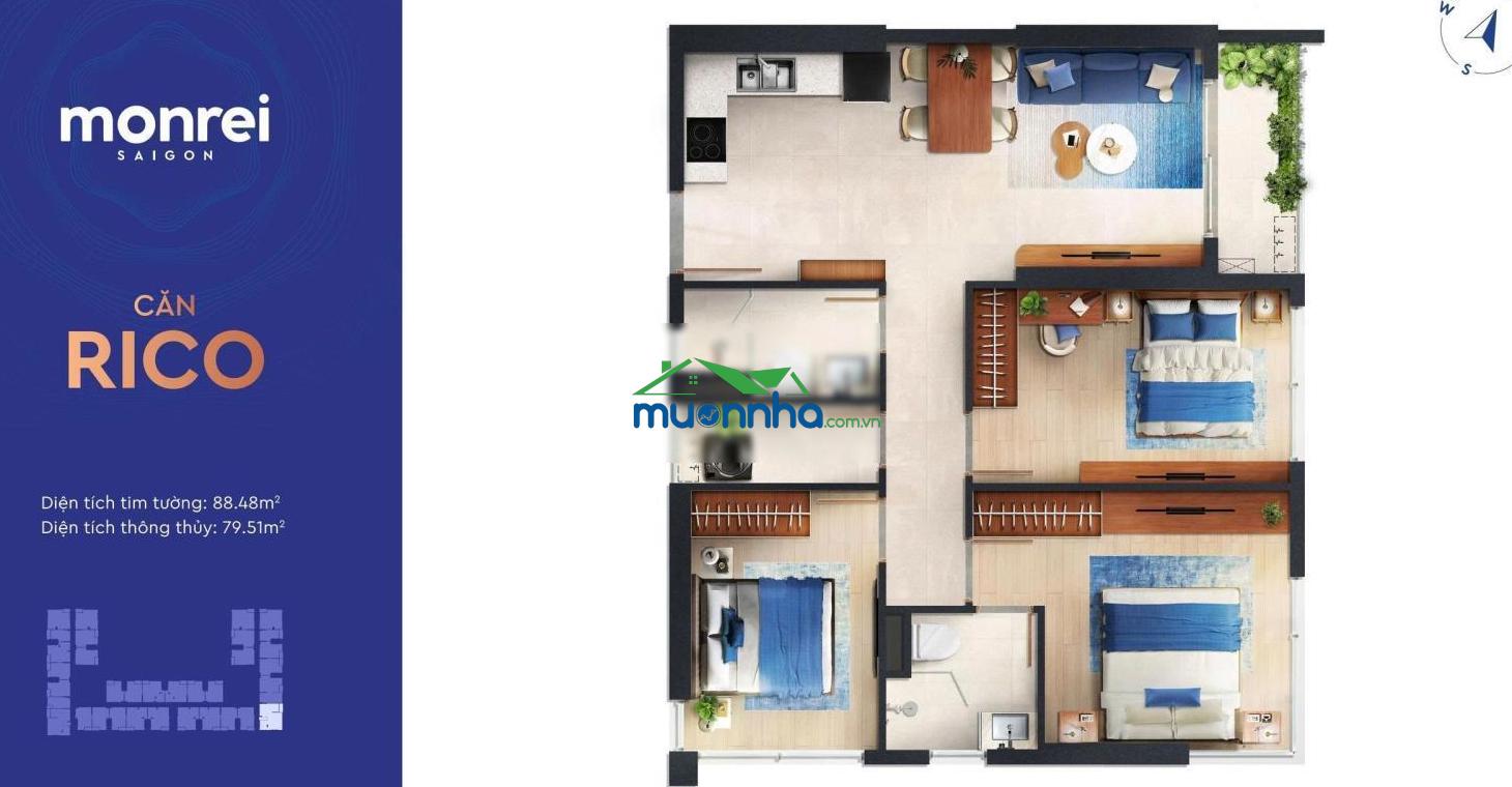 Monrei saigon đón sóng metro & quốc lộ 13 mở rộng, gần aeon mall, giá từ 1,7 tỷ, ck 12% ... - 3