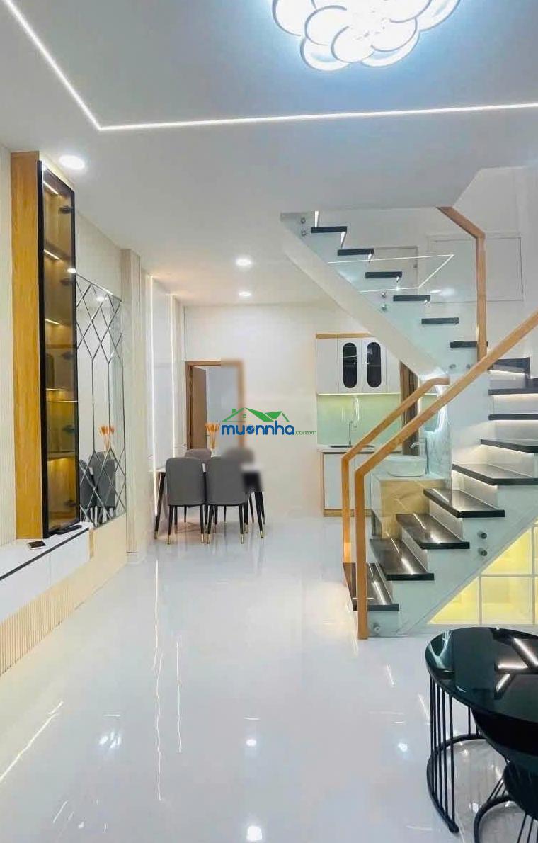 Chỉ 4.8 tỷ - nhà 3 tầng mới hẻm xe hơi lương thế vinh, 5x10m, full nội thất - 2
