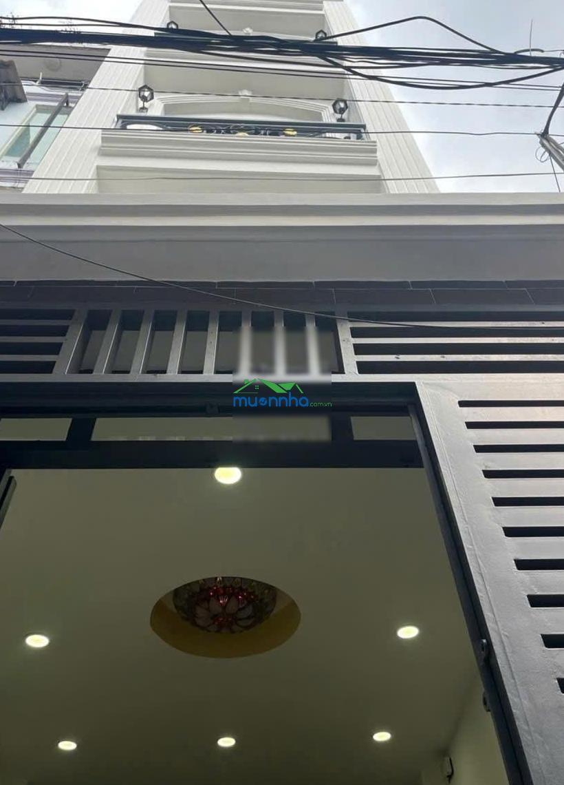 Hẻm xe hơi đỗ cửa, nhà thích quảng đức phú nhuận, 5 tầng, mới đẹp ở ngay chỉ 5.3 tỷ tl