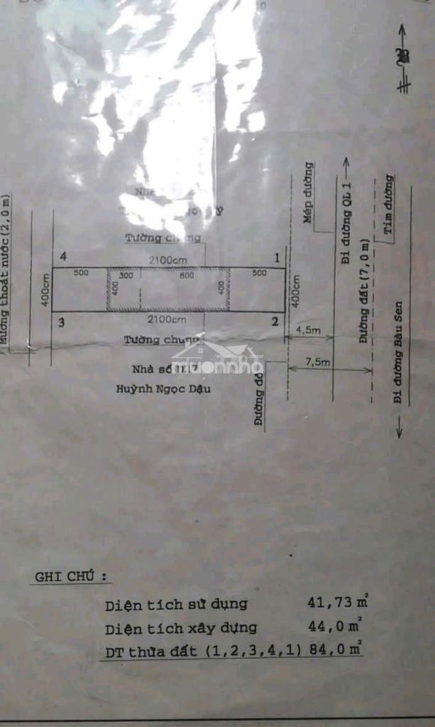 Cần bán gấp nhà chính chủ gần 100m2 cách sân bay long thành 20p