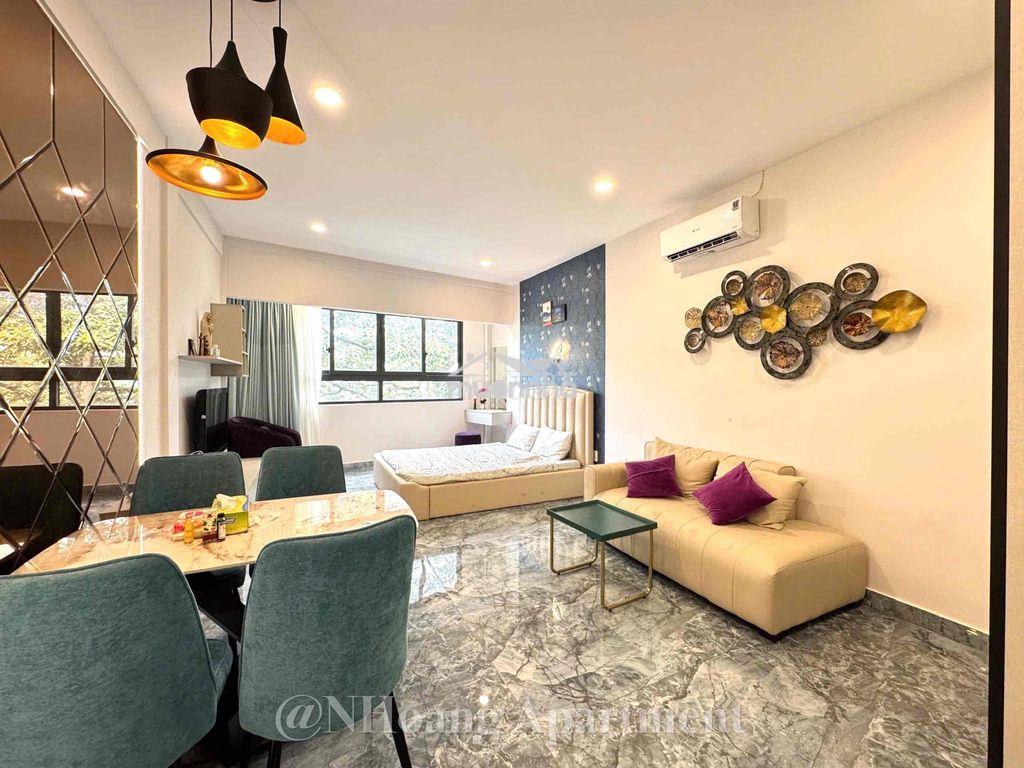 Studio cửa sổ siêu rộng full nội thất gần bùi viện - 2