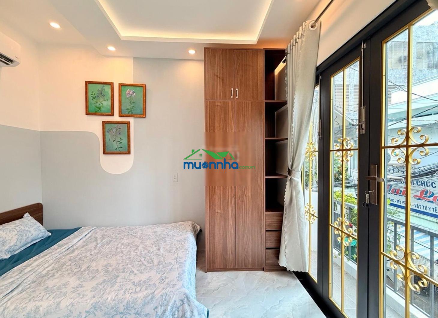 Mua 1 được 2 nhà hẻm xe hơi nơ trang long|60m2|6pn - 3