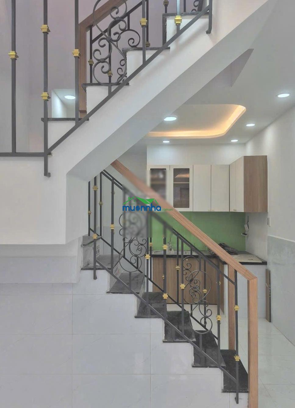 Bán nhà mới hẻm 1 sẹt hương lộ 2, p. bình trị đông, bình tân, dt: 3m x 11m, 1 lầu, - 4