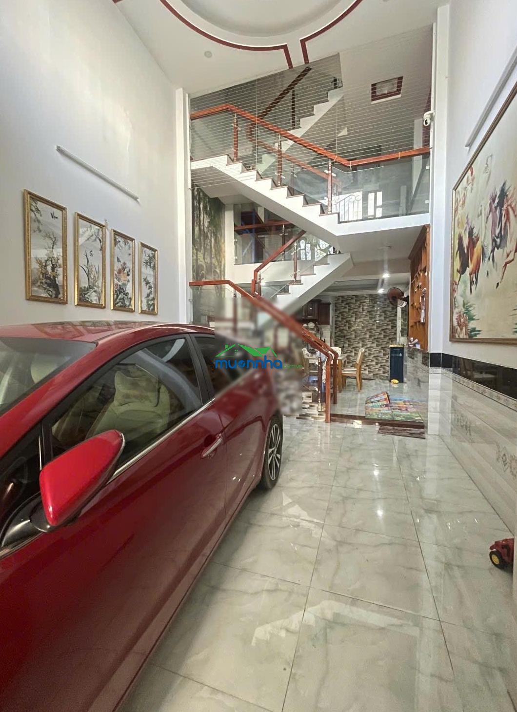 5.05 tỷ sở hữu nhà 4 tầng có gara ô tô ngay hiệp thành - 4