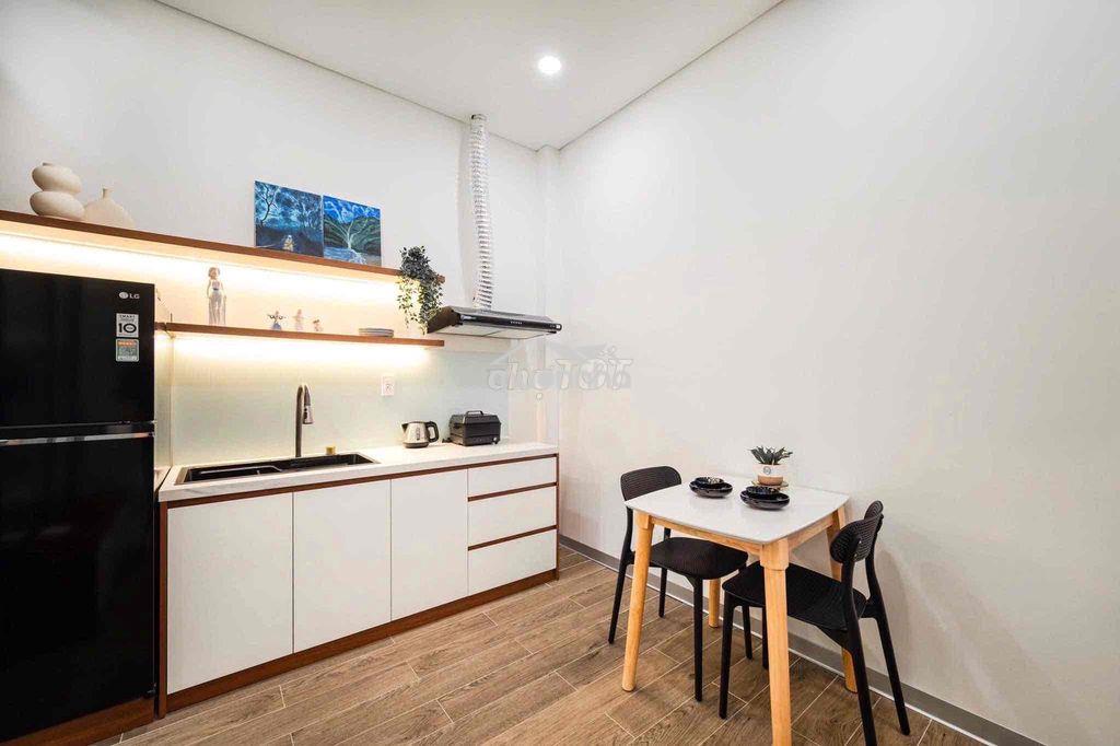 Căn 1 phòng ngủ tách bếp  gần cv lê văn tám tân định quận 1 - 4