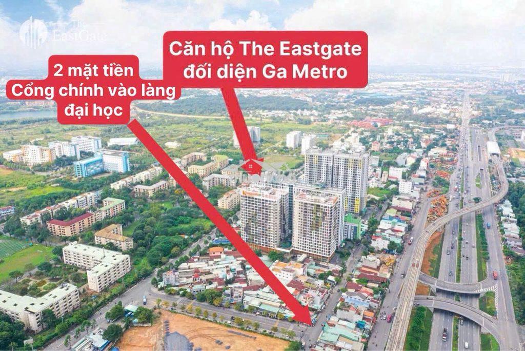 Căn hộ the eastgate( đối diện gas metro)  căn 1pn - 44m2 - 1ty850 - 3