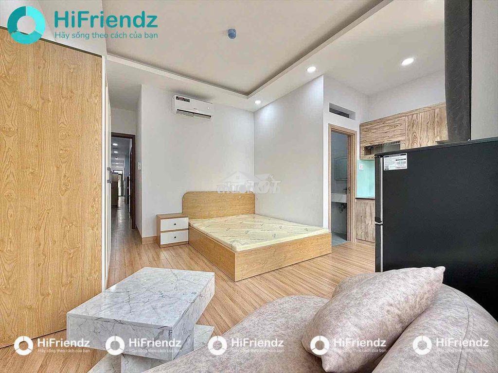 Mới 100% studio ban công nhà ga t3 - hoàng hoa thám tân bình - etown - 2