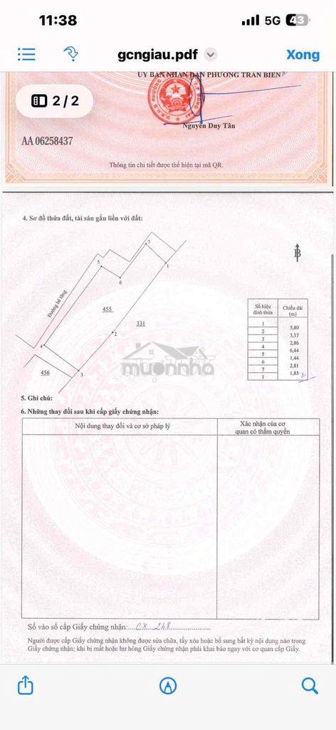 Chính chủ bán nhà cũ 26m2 giá 790tr thành phố đồng nai sổ riêng - 2