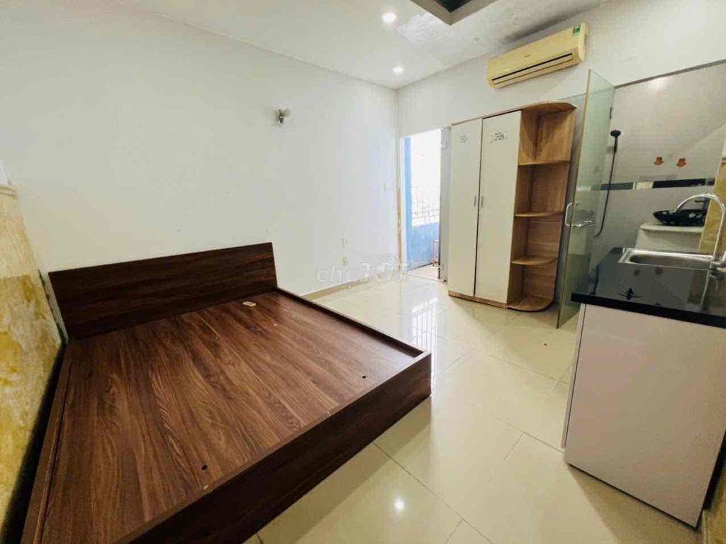 Cho thuê studio ban công full nội thất giá rẻ_ngay công viên phú lâm - 2