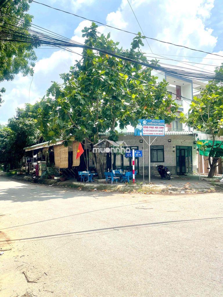 Cho thuê nhà góc 2 mặt tiền đường số 19 cồn khương giá rẻ