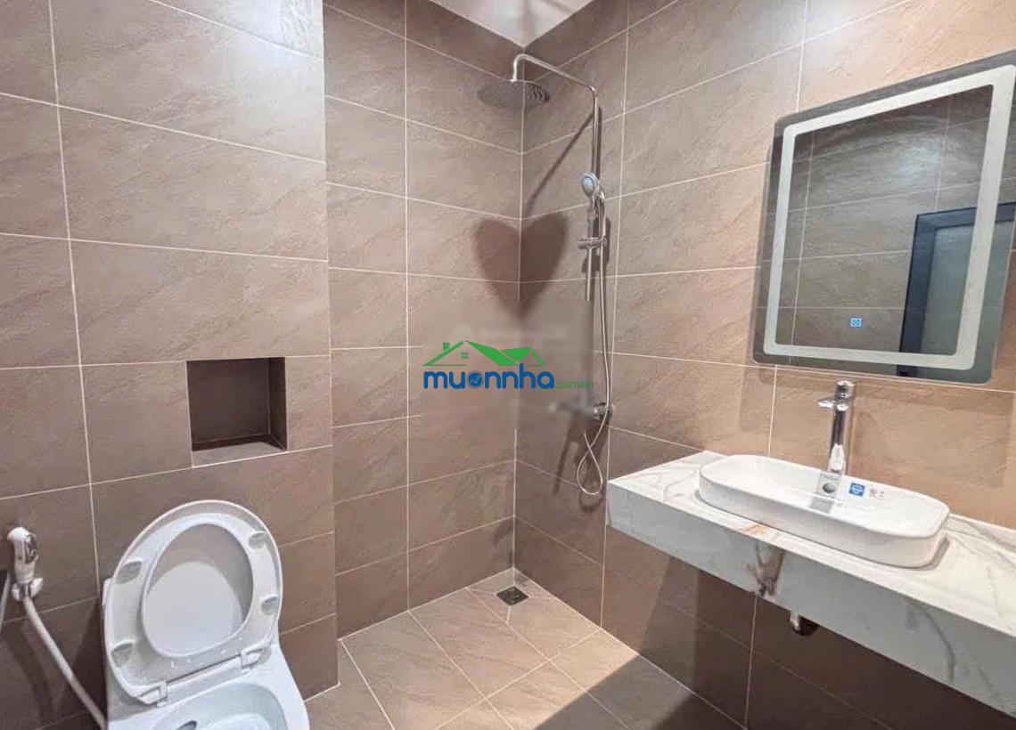 Bán nhà 1 trệt 2 lầu sân thượng nhà đường an phú đông 27 full nội thất có: 3pn, 4wc, 1pk, 1pb - 4