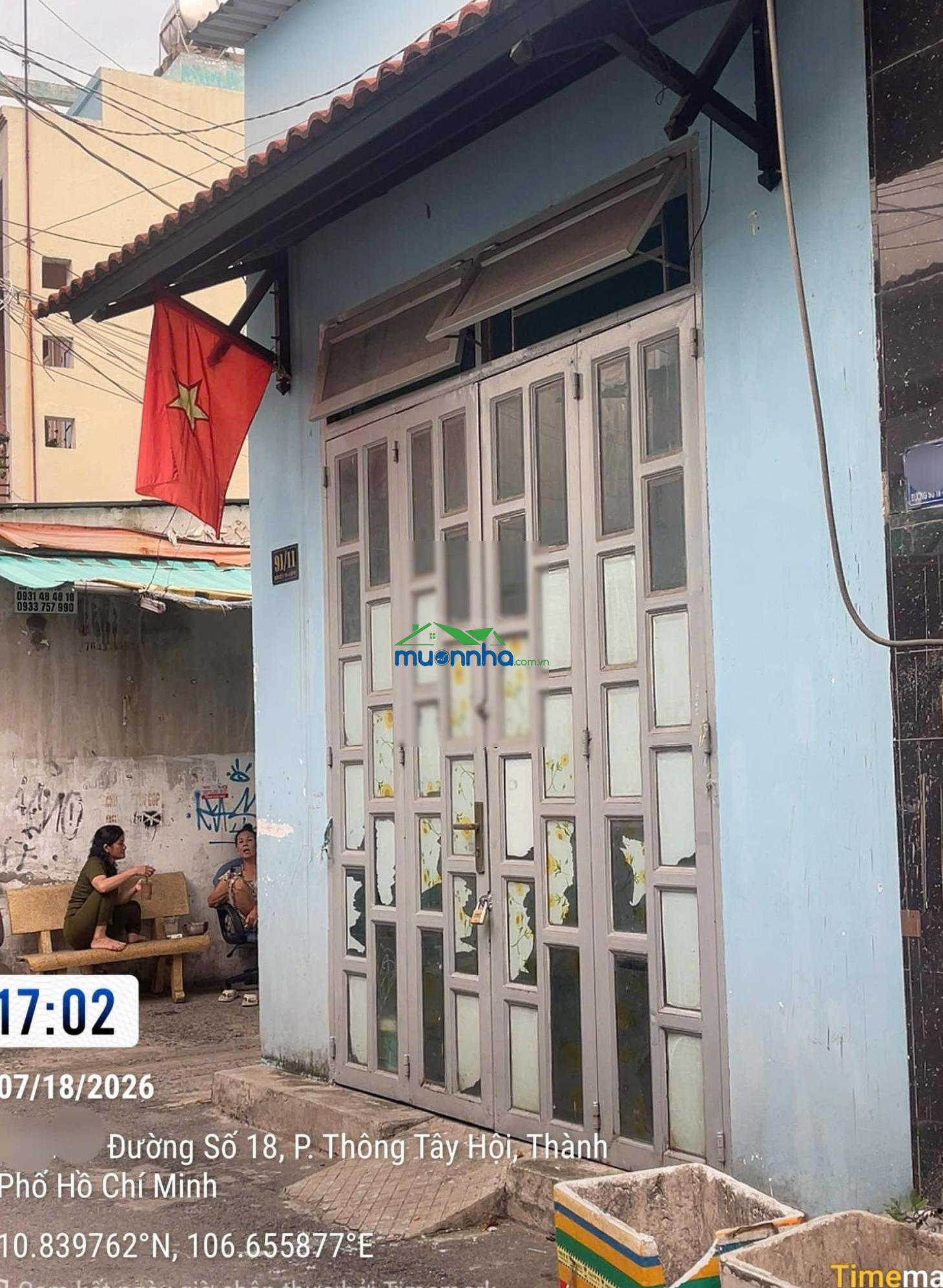 Nhà đường số 18, ngay gần cv làng hoa, lô góc, hẻm xe hơi gần mặt tiền, dt 50m2, giá chỉ 5.85tỷ tl