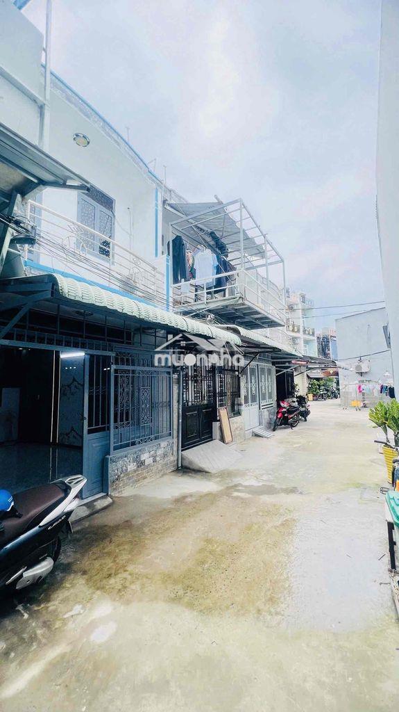 Tôi can bán nhà 1trệt 1lầu dtsd 76m2 hoàn công đầy đủ hẻm ô tô đỗ cửa