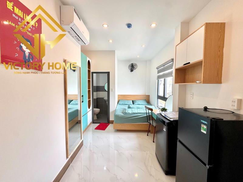 Cho thuê căn hộ máy giặt riêng, gần đh văn lang – lê quang định, quận bình thạnh - 3