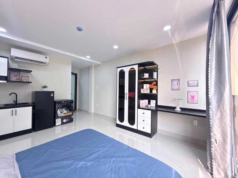 Khai trương căn hộ máy giặt riêng, ban công gần đh hutech, giao thông vận tải, hồng bàng gần ngã tư hàng xanh - 3