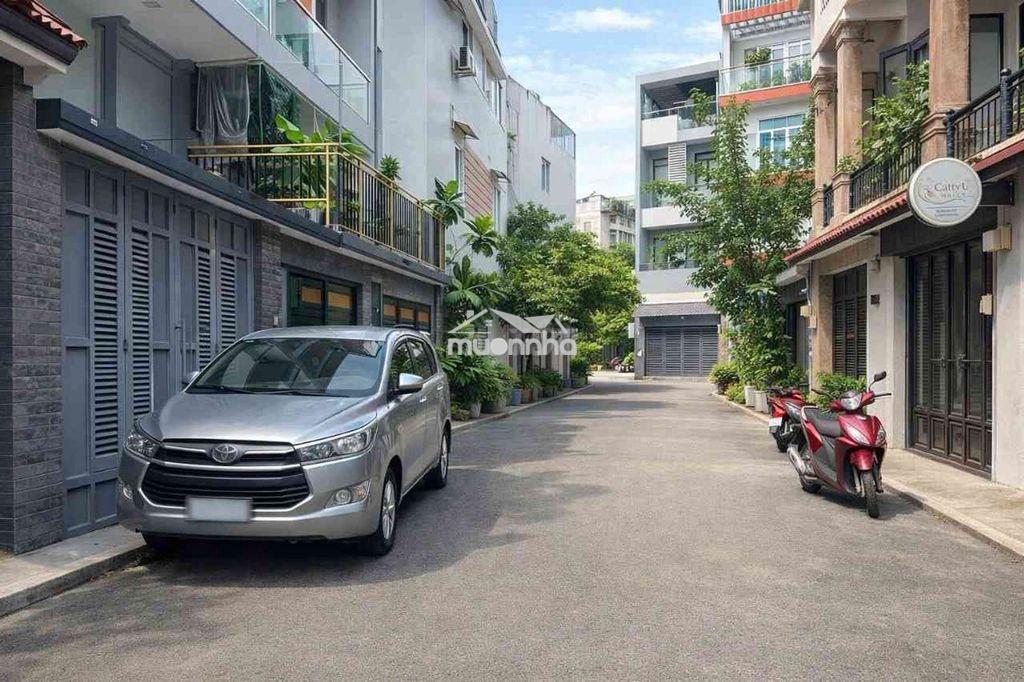 Hẻm 8m oto - nguyễn thái sơn, rạch xuyên tâm - 60m2, 5 tầng - chỉ 8,xt - 2