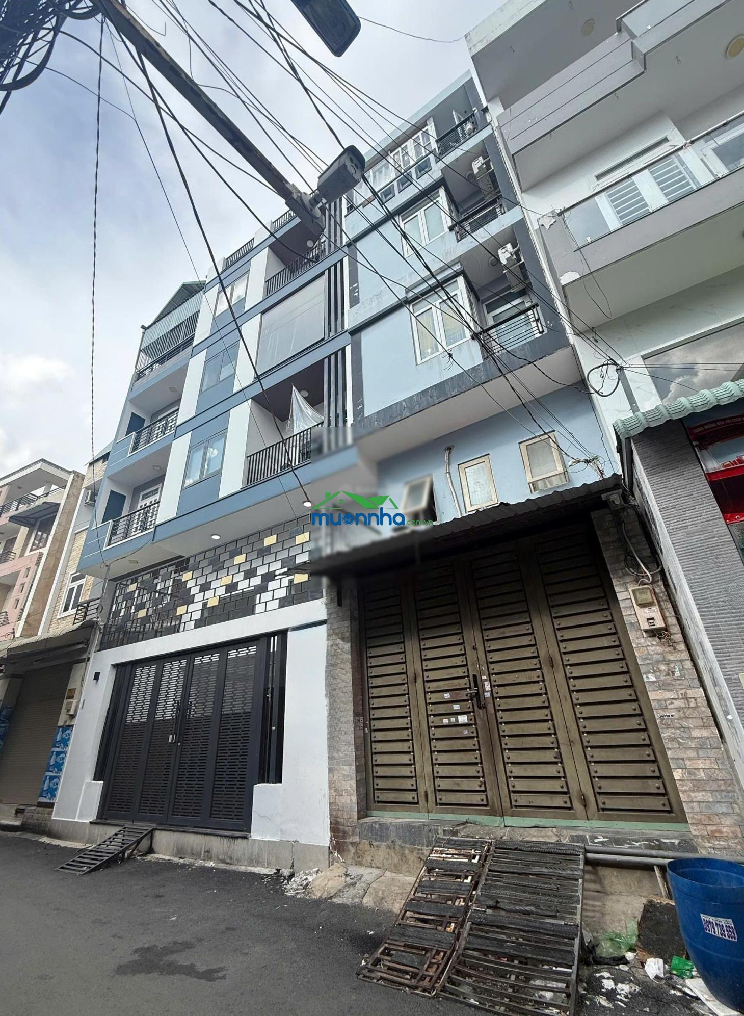 Bán nhà hẻm xe tải điện biên phủ-nguyễn gia trí (d2), p25, bình thạnh-4 tầng đẹp cho thuê 50 tr/th