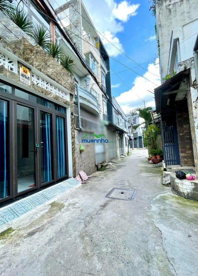 Hẻm thông gần mặt tiền quang trung, 1 168m2(trừ lg còn 149m2) ngang 6m - thu 25tr/th - 8 tỷ 7 - 2