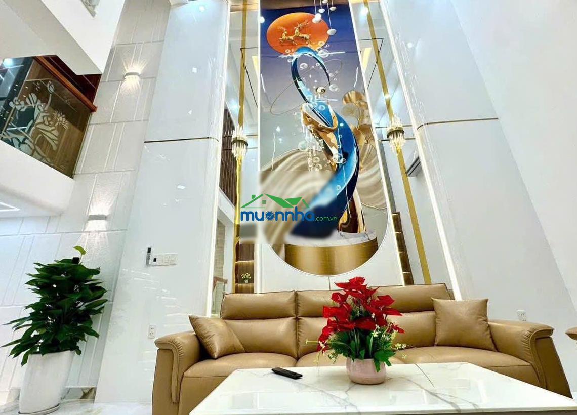 Nhà mới 5 tầng full nội thất hương lộ 2 hẻm xe hơi 8m, gần ngã tư bốn xã,dt : 60m2, giá tốt 7,8 tỷ