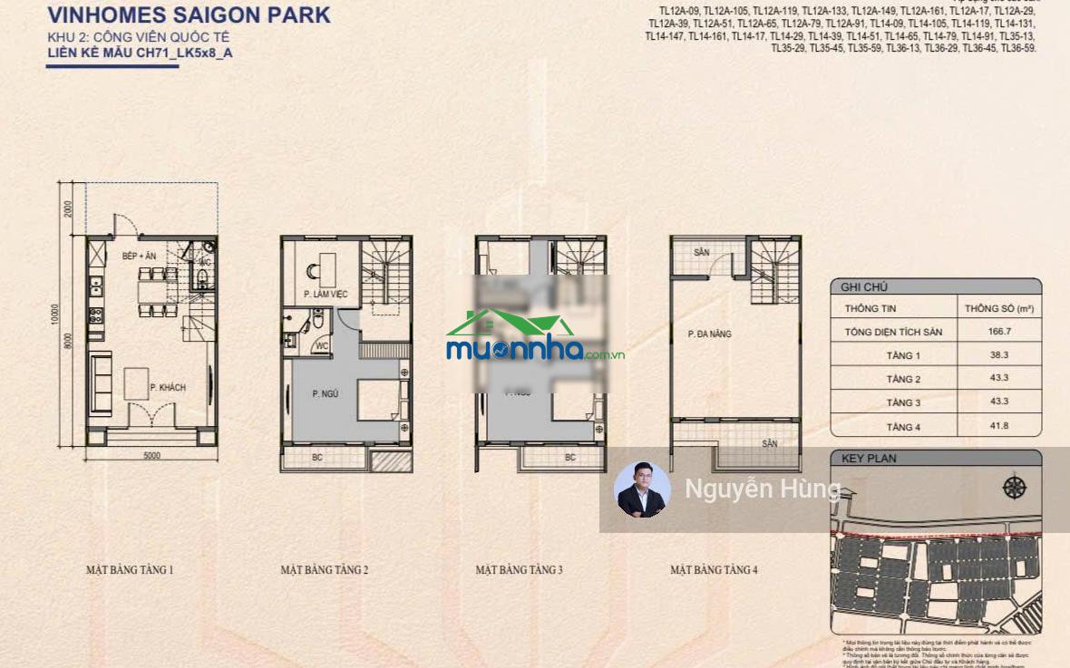 Nhà phố liền kề vinhomes sài gòn park 1 trệt 2 lầu 1 tầng thượng vốn ban đầu chỉ 1,4 tỷ sở hữu ngay - 4