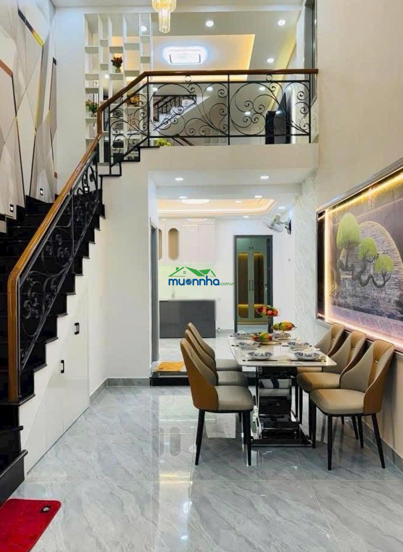 Bán nhà riêng, gò vấp, 46m2, 5 tầng, full nội thất, gần emart phan huy ích, giá 7. x tỷ - Ảnh 3