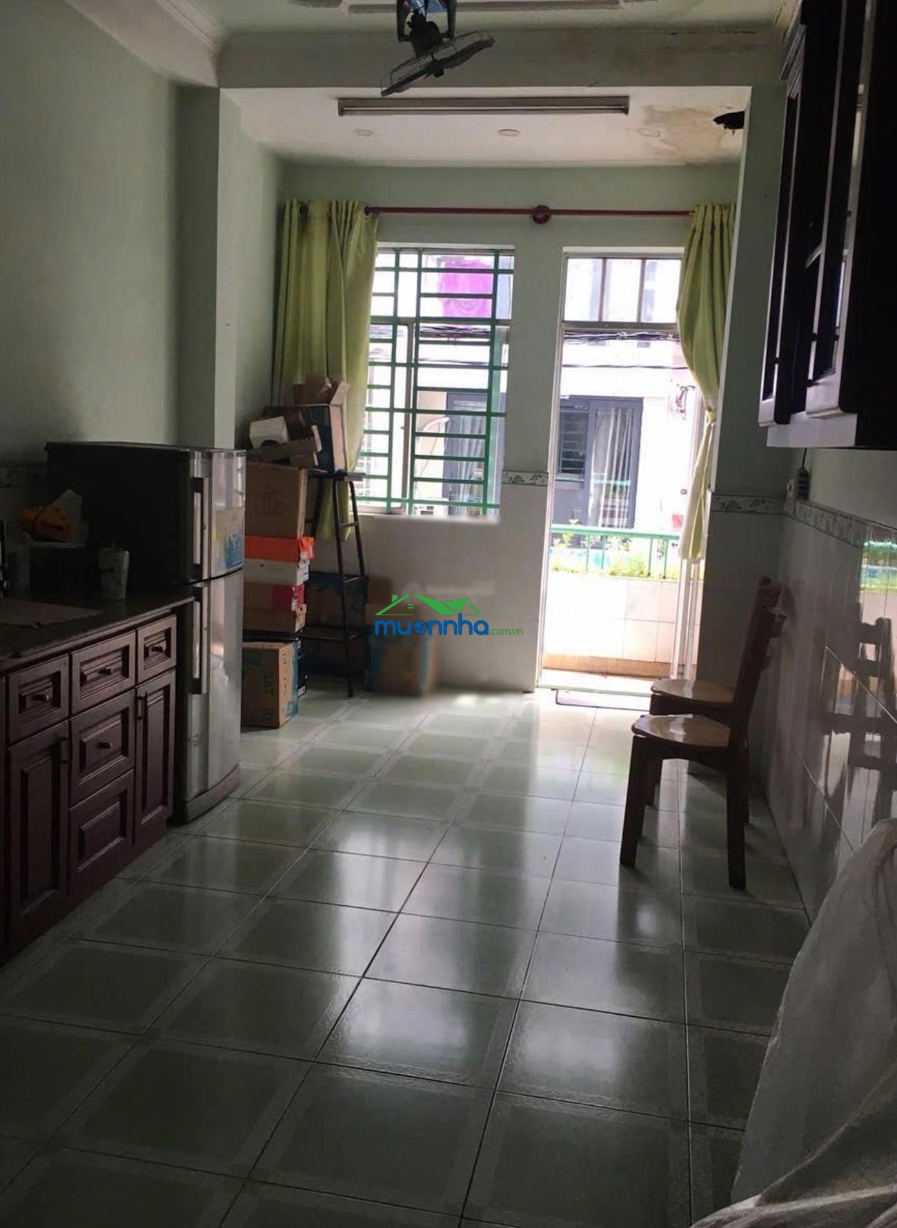 Bán nhà võ văn kiệt p. chợ quán q.5 2.8 x 10 6 tỏi - hẻm ô tô thông - nhà 1 trệt, 4 lầu - shr - 3