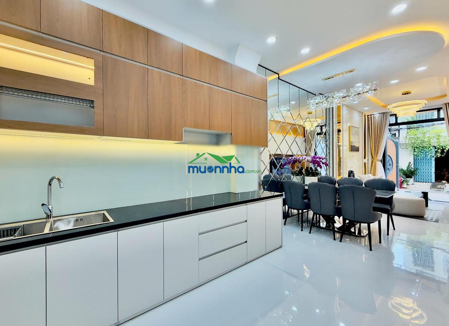 Lên sóng nhà mới vạn kiếp sát khu ẩm thực phan xích long, 3m x 21m, nở hậu 3,6m. 65m2 đất - 3