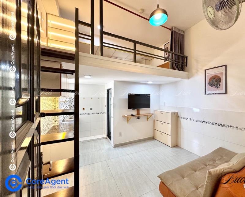 Chdv duplex gác cao - bảo vệ 24/24, thang máy, ngay đại học hồng bàng, đầm sen