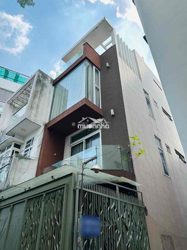NHÀ MỚI 4 TẦNG - HXH 2 Ô TÔ VÀO NHÀ - MT 4.3M - CHỈ 14 TỶ Ở LLQ