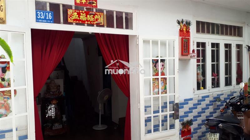 Nhà thuê hẻm 33 lý chiêu hoàng , q.6 , dtsd 70m2
