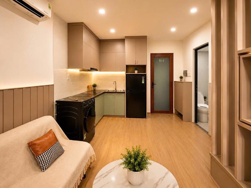 Cho thuê phòng 1pn tách bếp - giặt riêng ngay ngã tư hàng xanh, trường uef, hồng bàng - 3