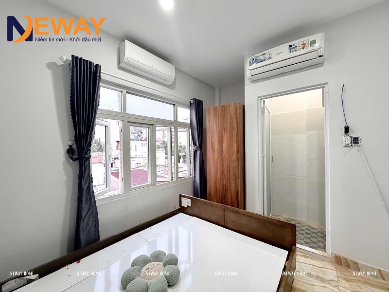Cho thuê phòng trọ tân phú - studio full nội thất có cửa sổ lớn - 0926051663