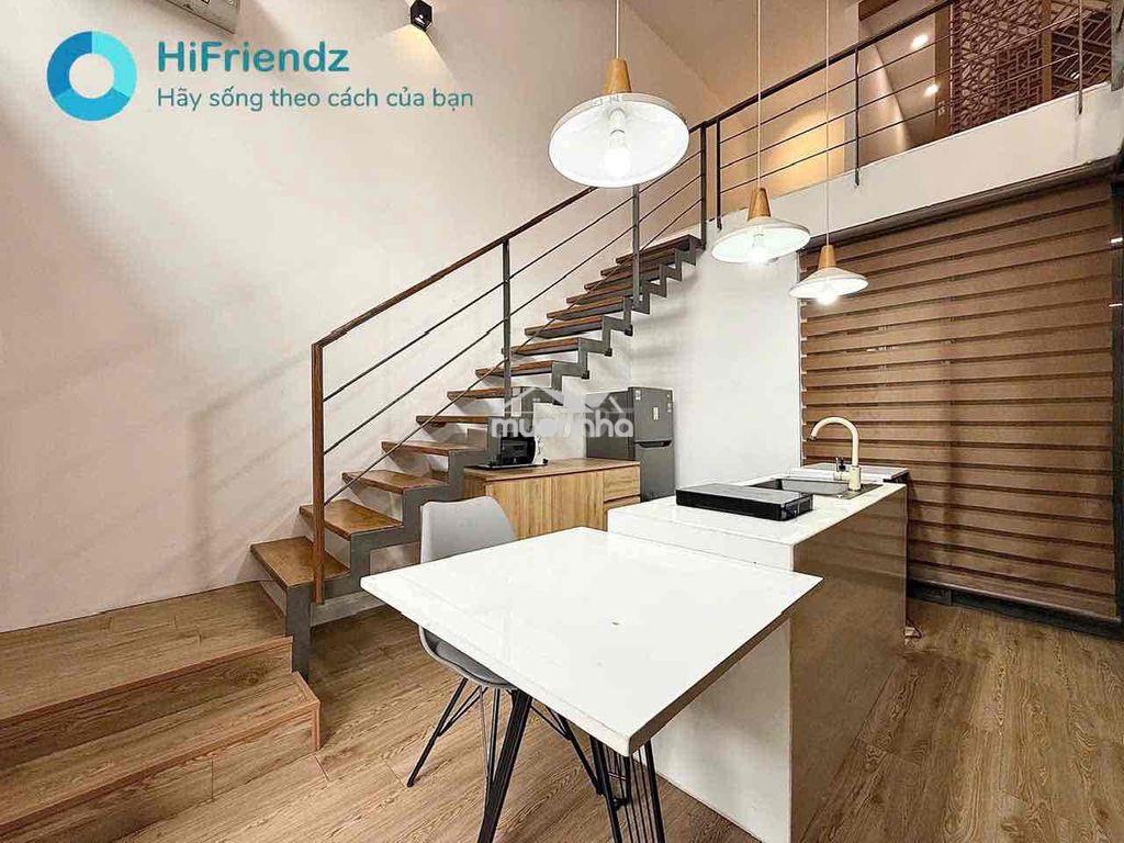 Cho thuê duplex ban công siêu bự full nội thất ngay cmt8 - q3 - 2