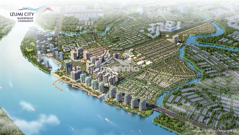 Sở hửu căn hộ mặt tiền izumi 3 phòng ngủ 5 wc  chỉ với 7ty6